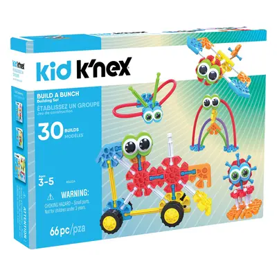 Kid K'NEX Build A Bunch Set for Ages 3+, Construction Educational Toy, Pieces