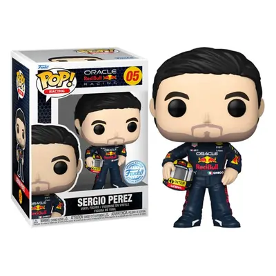 Funko Pop! Racing: Oracle Red Bull - Sergio Perez with Helmet #05 Shop