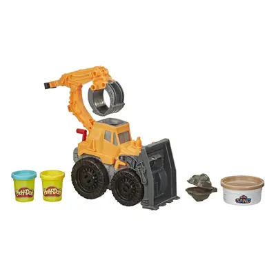 Hasbro Play-Doh E9226 Wheels Front Loader Toy Truck for Children from Years with Play-Doh Sand C