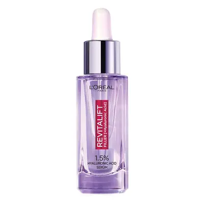 (Filler Dropper Serum) L'Oreal Paris Revitalift Filler Hyaluronic Acid Replumping Ampoules