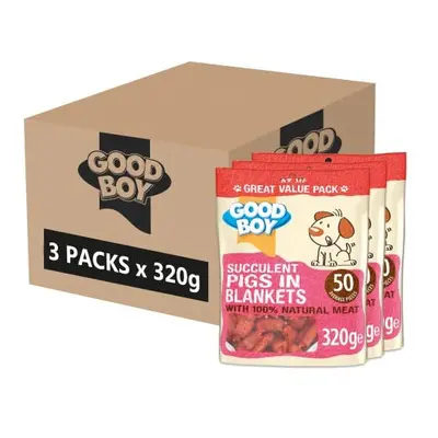 Good Boy - Pigs in Blankets Dog Treats - Wheat Free Recipe - Box of x g