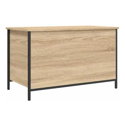 vidaXL Storage Bench Hallway Bench Storage Box Sonoma Oak Engineered Wood