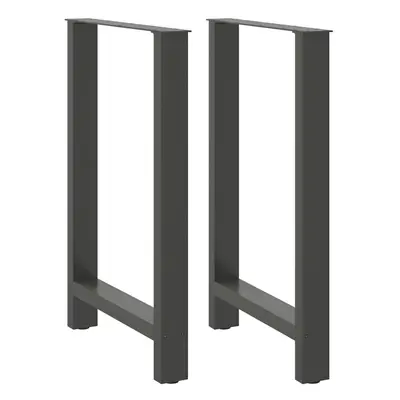 (anthracite, x (90-91) cm/ pcs) vidaXL Coffee Table Legs Desk Legs Metal Furniture Legs Bar Stan