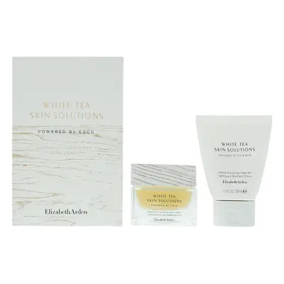 Elizabeth Arden White Tea Skin Solutions Piece Gift Set For Unisex