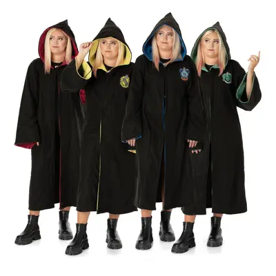 (Slytherin) Harry Potter Cloak Dress Up Adults Hogwarts Houses Costume Replica One Size