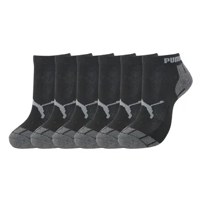 PUMA Men's 6-Pack Low Cut Socks Charcoal US P116380-010