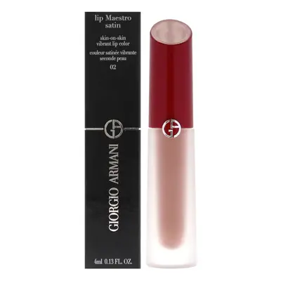 Lip Maestro Satin Lipstick - Weekend Getaway by Giorgio Armani for Women - 0.13 oz Lipstick