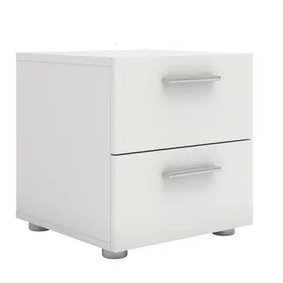 Bedside Drawers in White