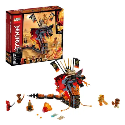 LEGO NINJAGO Fire Fang Snake Action Toy Building Set with Stud