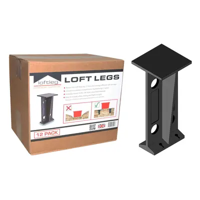 (96X Pack Loftlegs) Loftlegs, loft insulation spacer, raised storage boarding, stilt, loftleg, l