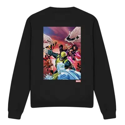 (XL, Black) Marvel Unisex Adult X-Men Team Defend Sweatshirt