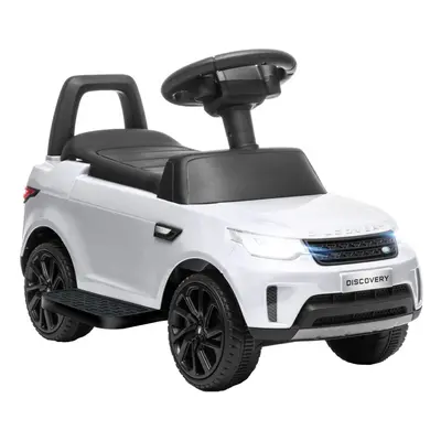 AIYAPLAY Land Rover Licensed Kids Ride On Car, Sliding Car, White