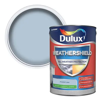 Weathershield Smooth Masonry Paint - Frosted Lake - 5L