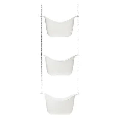 Umbra Bask White Three Tier Shower Caddy