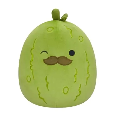 Squishmallows SQCR04084 Charles-Pickle 7.5" Add Squad, Ultrasoft Stuffed Animal Toy, Official Ke