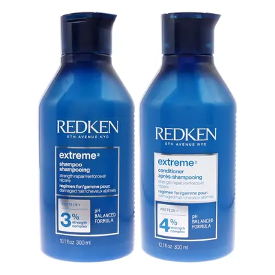 Redken Extreme Shampoo-NP and Conditioner Kit For Unisex Pc Kit 10.1oz Shampoo, 10.1oz Condition