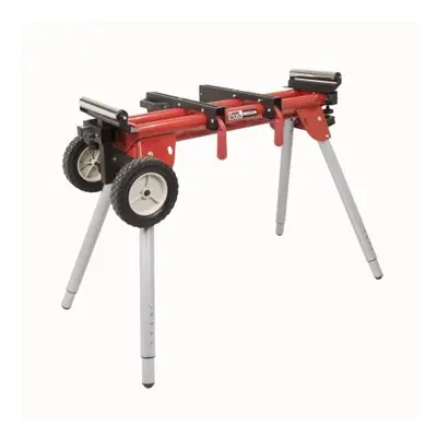 LUMBER JACK Compact Folding Mitre Saw Stand with Extending Support Arms and Quick Release Clamps