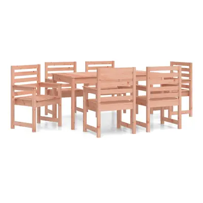 (natural douglas) vidaXL Garden Dining Set Outdoor Table and Chair Set Piece Solid Wood Pine