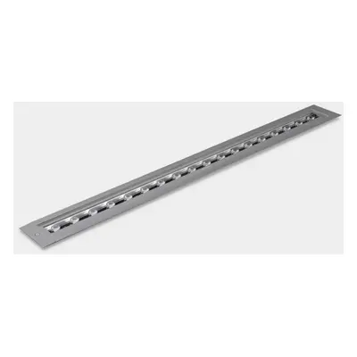 LEDS C4 Convert Recessed DMX Outdoor Recessed Linear Ground Light Grey IP65/IP67 RGBW