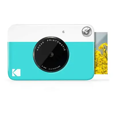 Kodak Printomatic Digital Instant Print Camera - Full Color Prints On ZINK x Inch Sticky-Backed 