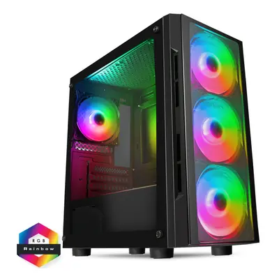 Gaming PC Computer Tower: Quad Core i5 8GB 1TB GT1030 2GB Windows FLASH