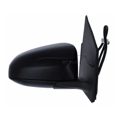 Citroen C1 Mk2 Hatchback 4/2014-> Electric Wing Mirror Black Drivers Side O/S