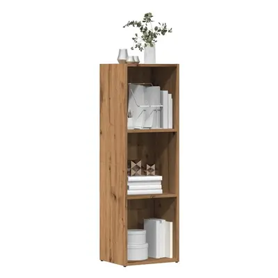 vidaXL Book Cabinet Artisan Oak 36x30x114 cm Engineered Wood