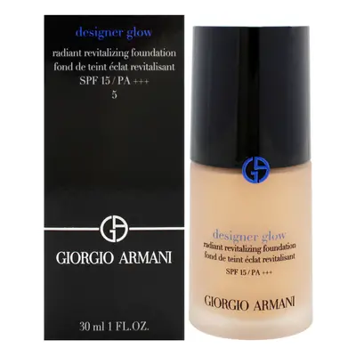 Designer Glow Radiant Revitalizing Foundation SPF PA Plus - by Giorgio Armani for Women - oz Fou