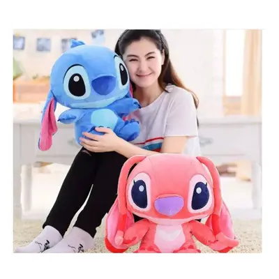 (Stitch+Angel, 50CM) Kawaii Stitch Long ears Plush toys Disney cute Dolls Soft Pillows for baby 