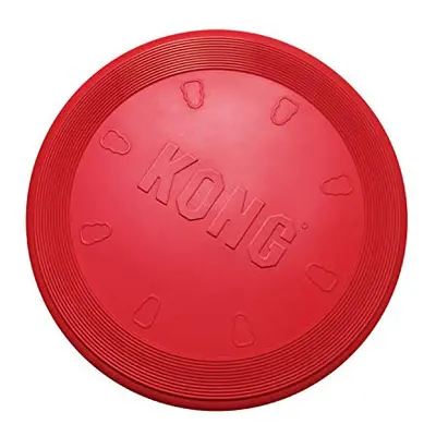 KONG - Flyer - Durable Rubber Flying Disc Dog Toy - For Large Dogs