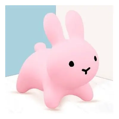 (Pink) Inflatable Bunny Rabbit Bouncer Jumping Horse Toys