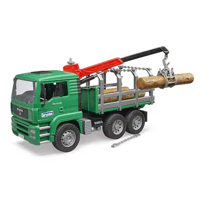 Bruder Toys - Forestry MAN Timber Truck with Fully Functioning Loading Crane Tilting Loading Bed