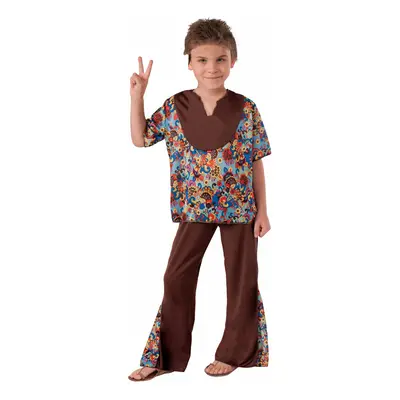 Hippie 60s Style 2-Piece Child Costume Small