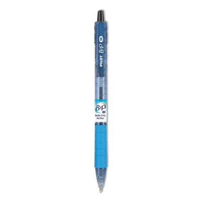 Pilot - B2P Bottle-2-Pen Recycled Retractable Ball Point Pen Blue Ink 1mm Dozen (DMi DZ