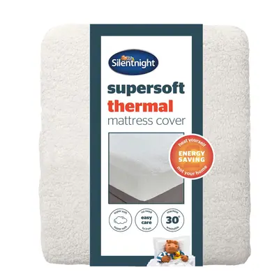 (Single) Silentnight Supersoft Thermal Mattress Protector