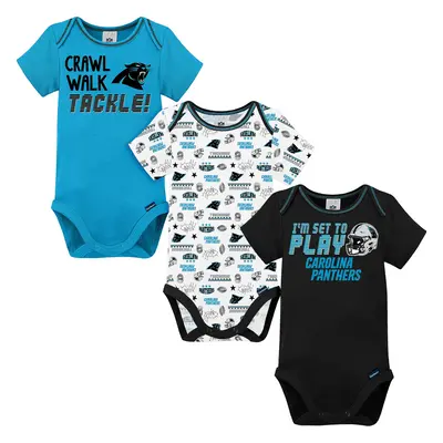 Gerber Unisex Baby Baby Boys NFL Pack Short Sleeve Onesie Bodysuit Team Color Months