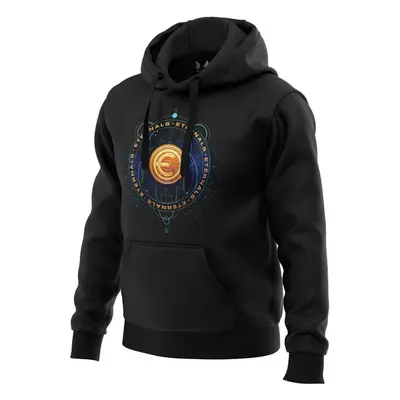 (3XL, Black) Marvel Mens Eternals Movie Emblem Hoodie