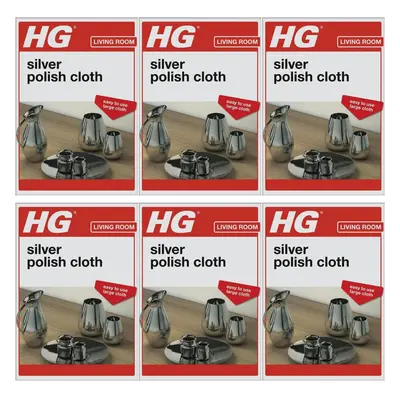 HG Silver Polish Cloth (495000106) (Pack of 6)