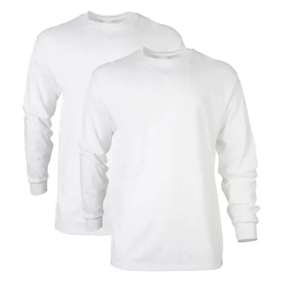 Gildan Men's Ultra Cotton Long Sleeve T-Shirt Style G2400 Multipack