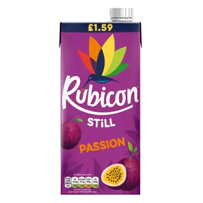 Rubicon Still Passion Juice Drink Litre ( pack of )