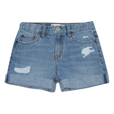 Levi's Girls' Girlfriend Fit Denim Shorty Shorts Miami Vices