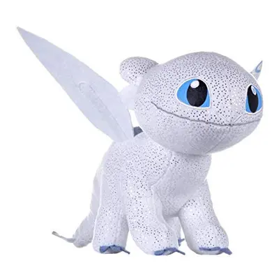 How to Train Your Dragons Light Fury Soft Toy Dark Features 32cm