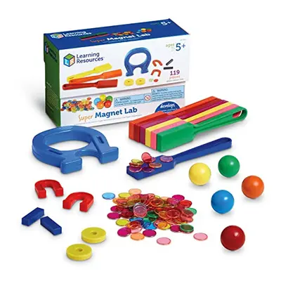 Learning Resources Super Magnet Lab Kit STEM Toy Critical Thinking