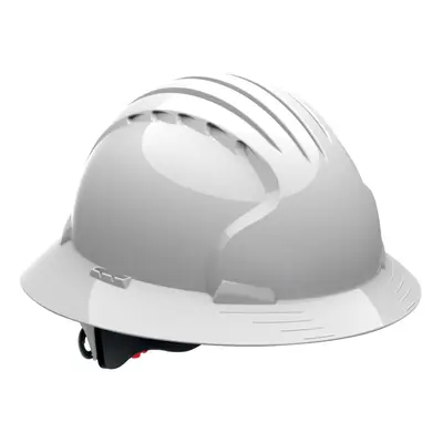 JSP 280-EV6161-10 Class E Full Brim Lineman's Hard Non-Vented Hat