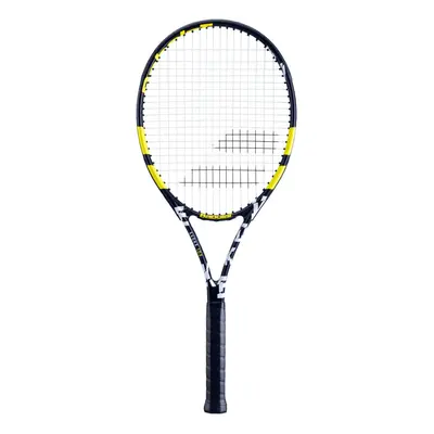 Babolat Evoke Strung Tennis Racquet Black/Yellow (4 3/8"" Grip)