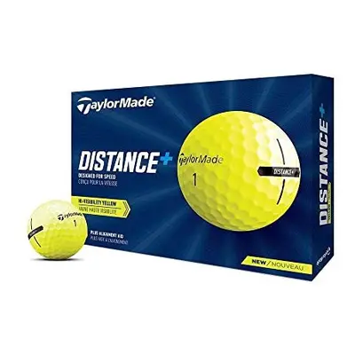 2021 TaylorMade Yellow Distance Golf Balls