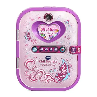 VTech Kidi Secrets Selfie Journal with Face Identifier, Pink