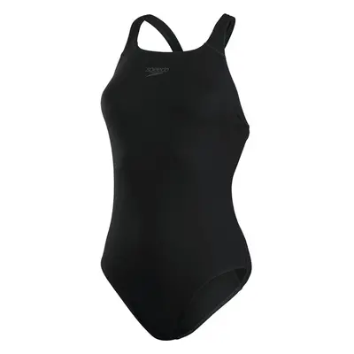 (32) Speedo Swimming Costume Womens Eco Endurance+ Medalist Swimsuit - Black