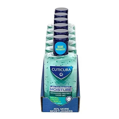 Cuticura Moisture Anti Bacterial Hand Gel, 6x100ml