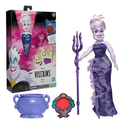 Disney Princess Villains Ursula Fashion Doll Accessories and Removabl